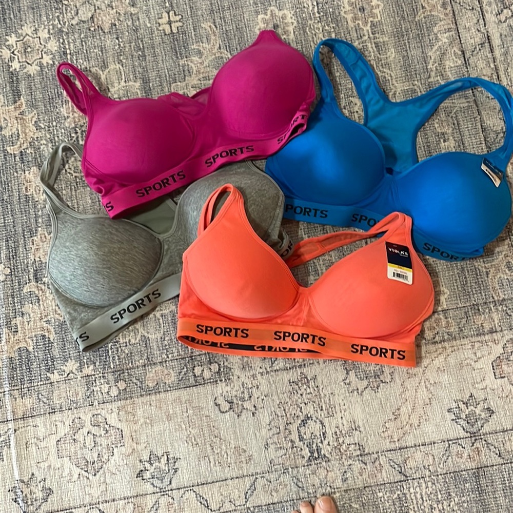 Womens sports bra set